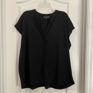 Eloquii size 16 black blouse